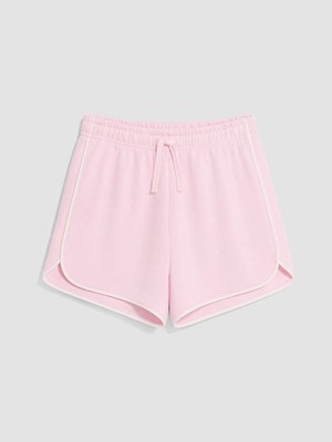 Lc Waikiki Yeni Sezon Beli Lastikli Kız Çocuk Soft Touch Şort
