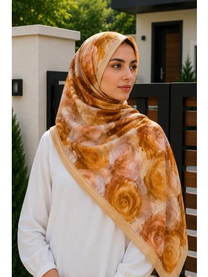 İmaj Butik Bej Pamuklu Soft Şal