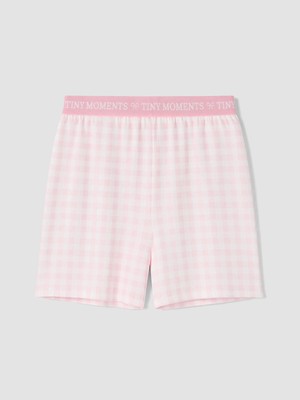Lc Waikiki Yeni Sezon Beli Baskılı Kareli Kız Çocuk Pijama Altı