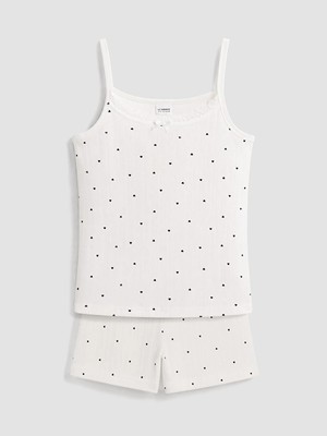 Lc Waikiki Yeni Sezon Kız Çocuk Şortlu Pijama Takımı
