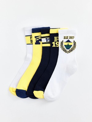 Lc Waikiki Yeni Sezon Fenerbahçe Erkek Çocuk Soket Çorap 5'li