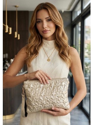 Vera Çanta Yıldız Portföy Clutch Çanta