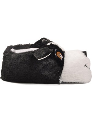 Ayk's Siyah Köpek Figürlü Unisex Panduf 26K001 Panduf