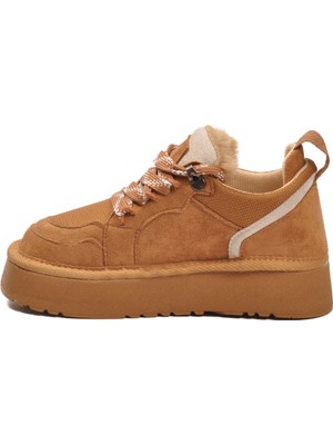 Ayk's Taba Süet Unisex Çocuk Bot 412445 F