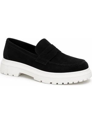 Beskar Siyah Süet Beyaz Tabanlı Erkek Ayakkabı - Premium Rahat Smart Casual Günlük Sneaker Kb X11