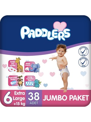Paddlers Bebek Bezi 6 Numara X-Large (15+ ) 38 Adet