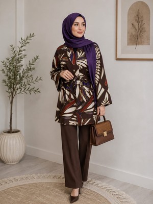 Still Butik Yazlık Kimono Viskon Kumaş Kadın Tesettür Giyim ST2203