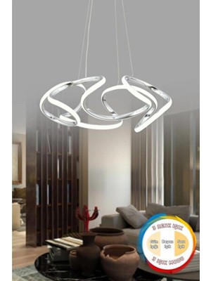 Empressco Modern 3 Renk Sarkıt LED Avize, Şık ve Aydınlatıcı Dekorasyon Parçası