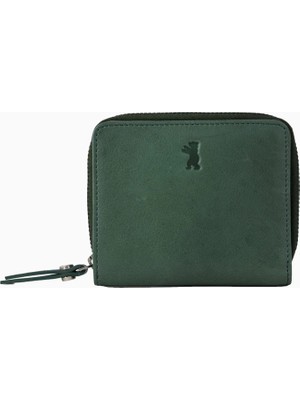 Berliner Bags Sara Vintage Hakiki Deri Rfıd Korumalı Kadın Küçük Cüzdan