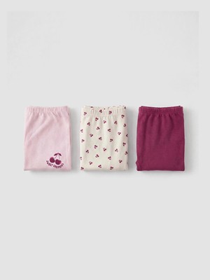 Lc Waikiki Yeni Sezon Baskılı Kız Çocuk Boxer 3'lü