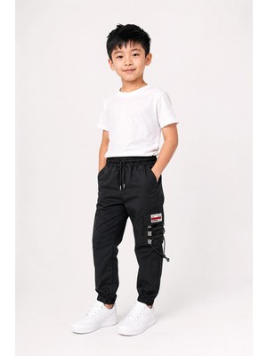 Perendi Erkek Çocuk Kargo Cepli Outdoor Jogger Pantolon