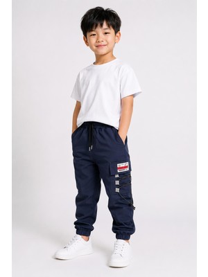 Perendi Erkek Çocuk Kargo Cepli Outdoor Jogger Pantolon