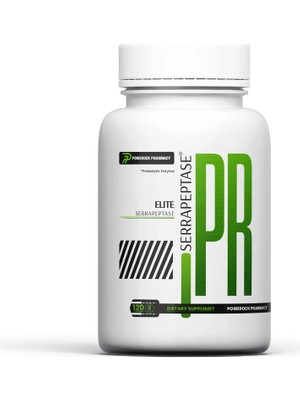 Powerock Pharmacy Elite Serra_pep_tase 120 Kapsül Takviye Edici Gıda