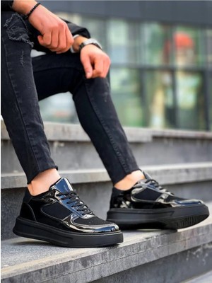Beskar Kb X8 Siyah Rugan Günlük Unisex Ayakkabı – Ortopedik Destek