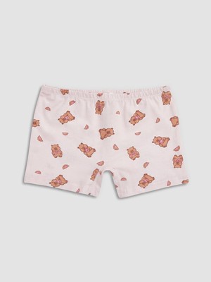 Lc Waikiki Yeni Sezon Baskılı Kız Çocuk Boxer