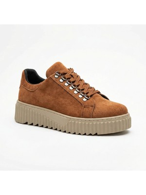 Beskar Taba Rengi Erkek Sneaker - Konforlu Yürüyüş ve Günlük Spor Ayakkabı BA0505
