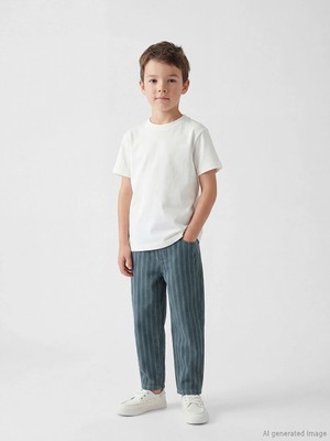 Lc Waikiki Yeni Sezon Baggy Fit Erkek Çocuk Gabardin Pantolon