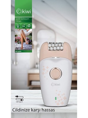 Empressco Şarjlı LED Işıklı Epilasyon Cihazı, Güçlü ve Pratik Kullanım