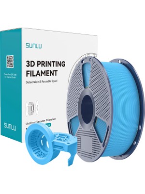 Sunlu Gökyüzü Mavisi High Speed Mat Petg Filament - 1.75MM - 1 kg
