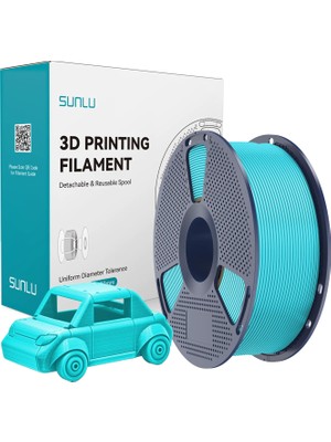 Sunlu Gökyüzü Mavisi Petg Filament - 1.75MM - 1 kg