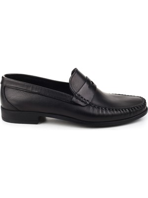 Castle Black 31102-1 Hakiki Deri Erkek Babet Ayakkabı