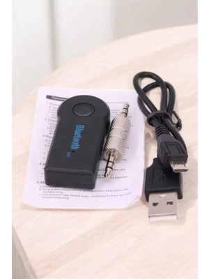 Miyango Bluetooth Araç Kiti Bt 350 Aux Çıkışlı Tüm Araçlara Uyumlu - ETC3290-8996