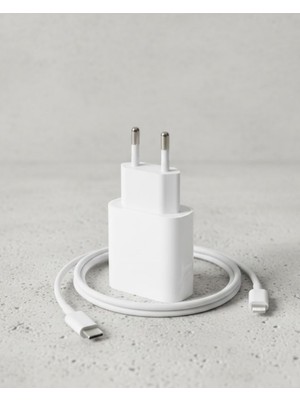 Miyango iPhone 14 13 12 11 Xr Xs Max 20W Lightning Şarj Adaptörü Kablo Dahil - ETC3747-7129