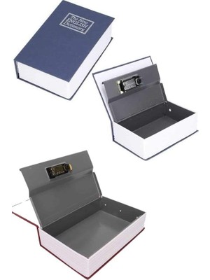 Miyango Kilitli Gizli Kasa Sözlük Kumbara Kitap Sözlük Görünümlü 18CM - ETC5684-2757