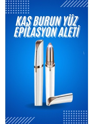 Miyango Yüz Epilatör Kıl Kaş Bıyık Tüy Alma Aleti Kaş Bıyık Alma Epilatörü - ETC5004-5811