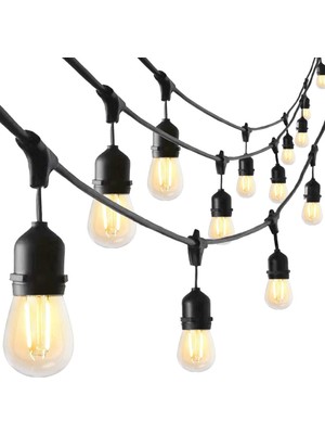 Munico 5 Metre Su Geçirmez, Iç Mekan Dekorasyonu, Bahçe ve Düğün Için Bağlanabilir 10 Toplu Romantik LED