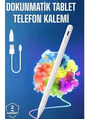 Miyango Tablet Kalemi Ios Android Windows Uyumlu Yedek Uçlu Universal Çizim Kalemi - ETC4220-1730