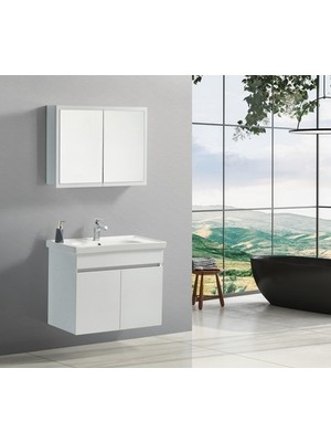 Bella 60 cm Banyo Dolabı Takımı Üst Alt Modül