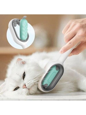 Mayf Su Hazneli Kedi ve Köpek Tüyü Toplamama Fırçası Su Hazneli Pet Tarağı (5332)