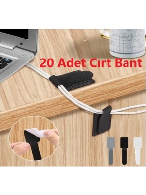 Mayf 20 Adet Kendinden Yapışkanlı Cırt Cırtlı Bant (5332)