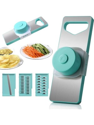 Akıllı Bayi SN-20947 Paslanmaz Çelik Rende Sebze Dilimleyici Doğrayıcı