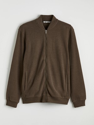 Lc Waikiki Yeni Sezon Dik Yaka Erkek Fermuarlı Sweatshirt