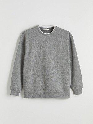 Lc Waikiki Yeni Sezon Bisiklet Yaka Erkek Sweatshirt