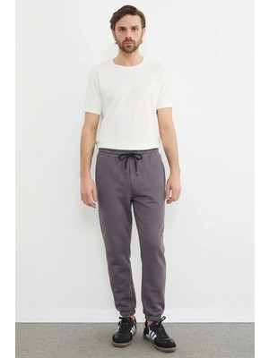 FullaModa Beli Lastikli Jogger Eşofman Altı