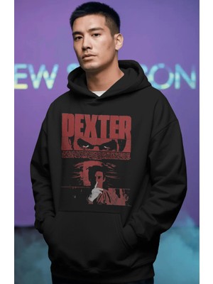 Sevbano Efsane Dizi Dexter Ön Baskılı Unisex Oversize Premium Hoodie
