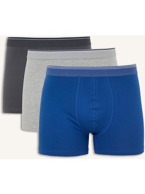 DeFacto Regular Fit 3'lü Boxer E3234AX26SP