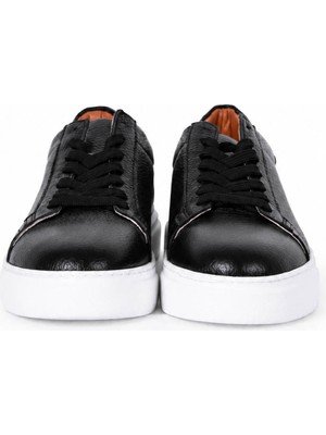 Trender 777 Süet Siyah - Beyaz Erkek Casual Ayakkabı 26YK89000010