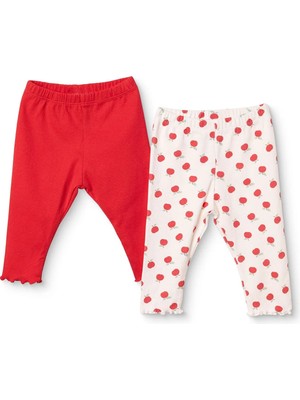 Hellobaby Kız Bebek 2li Alt Meyve Baskılı Patiksiz