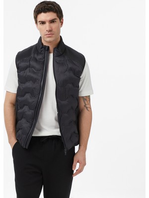 Nautica Erkek Siyah Regular Fit Su Itici Yelek
