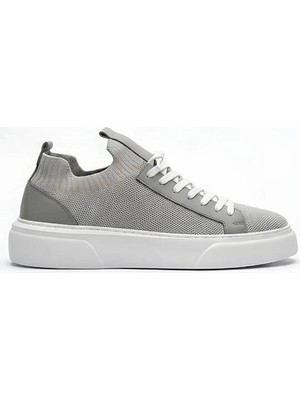 Daytex 1111-1 Erkek Full Triko Neolit Taban Sneaker Gri