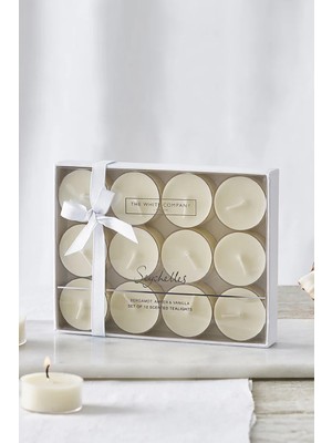 The White Company Seychelles Kokulu Tealight Mum Seti 12'li