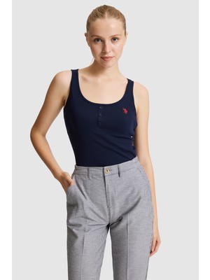 U.s. Polo Assn. Kadın Lacivert Tişört Basic 50321790-VR033
