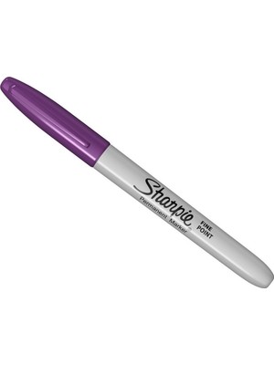 Sharpie Mor Renkli Fine Permanent Markör Adet / Parça Sayısı ile Kırtasiye Ürünü