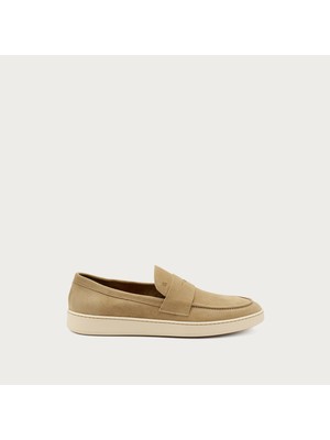  Slip-Ons Erkek Klasik Ayakkabı 24B4  Frau Slıp-Ons With Saddle Detail