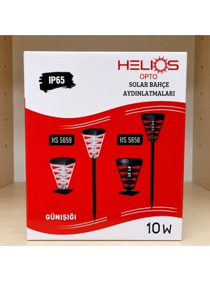 Helios Helıos Opto Solar Bahçe Aydınlatma 10W Günışığı IP65