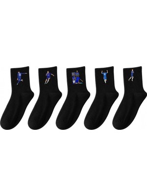 Rabona Fashion London Blue Legacy 5'li Futbol Çorap Seti